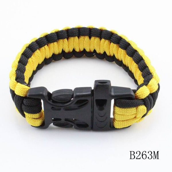 Emergency Survival Paracord Bracelet